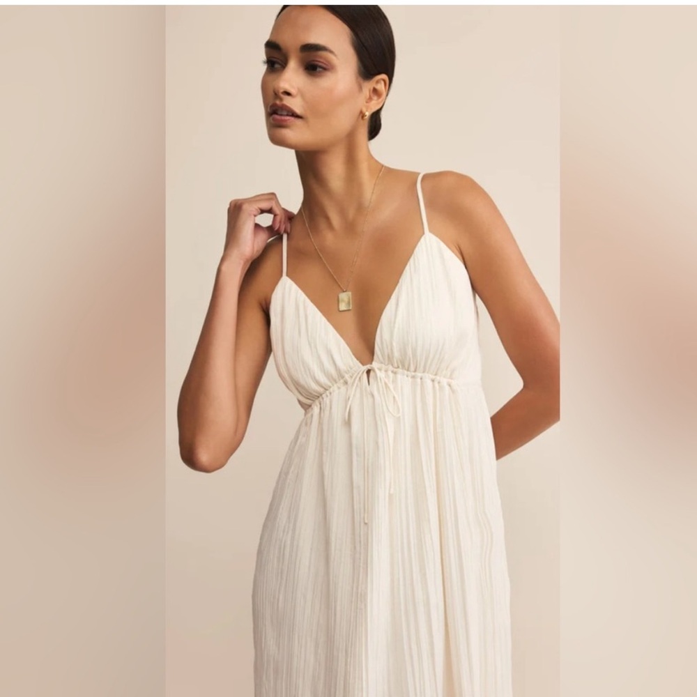 Z Supply women’s Manon satin maxi dress NWT Size S